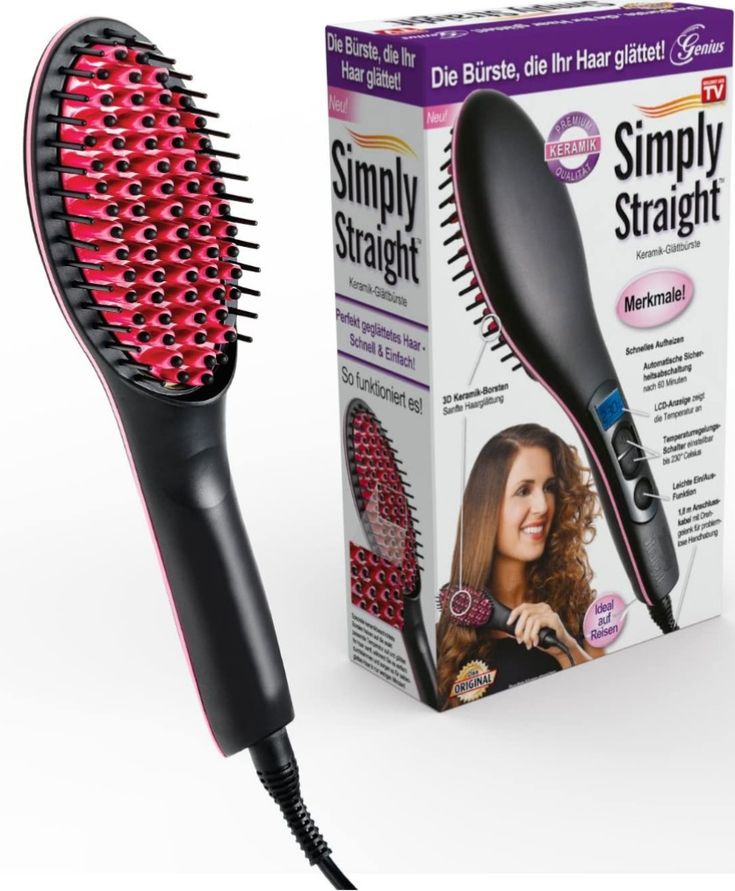 🔥 Brosse Lissante Électrique – Obtenez des Cheveux Lisses en Quelques Minutes !